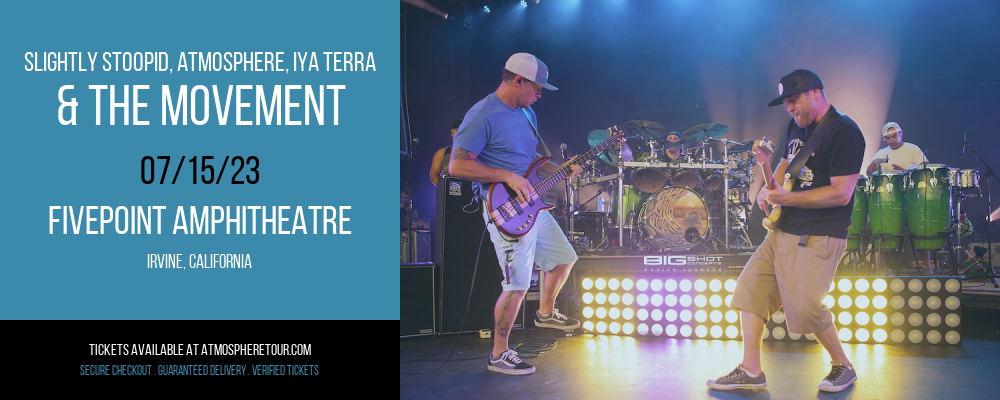 Slightly Stoopid, Atmosphere, Iya Terra & The Movement at Atmosphere Tour